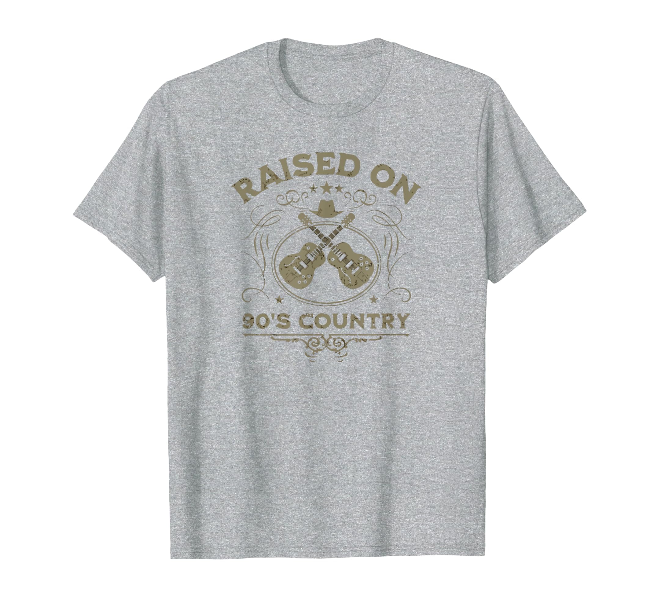 Raised 90S Country Music Funny Southern T-Shirt - Aesthetic Graphic Unisex - T-Shirt, Sweatshirt, Hoodie