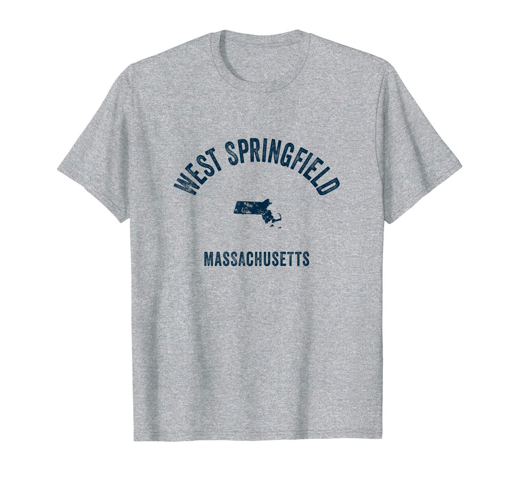 West Springfield Massachusetts Ma 70S T-Shirt - Minimalist Print Unisex - T-Shirt, Sweatshirt, Hoodie