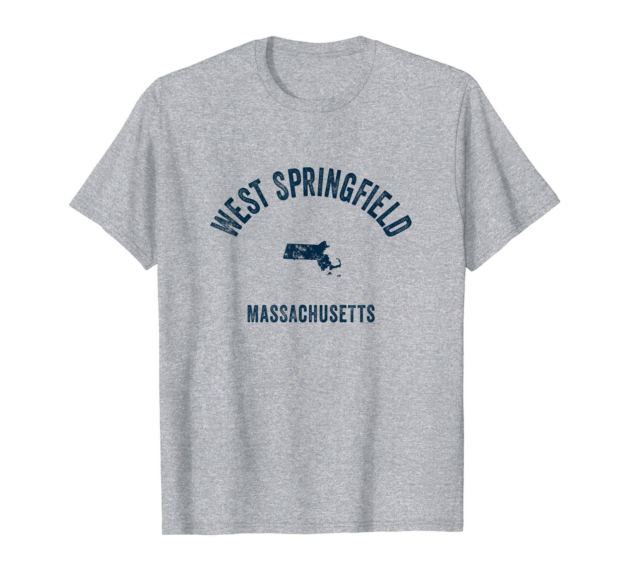 West Springfield Massachusetts Ma 70S T-Shirt - Minimalist Print Unisex - T-Shirt, Sweatshirt, Hoodie