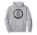 Meditation Enso Circle Mindfulness Hoodie - Fun Novelty Design Men Women - T-Shirt, Sweatshirt, Hoodie
