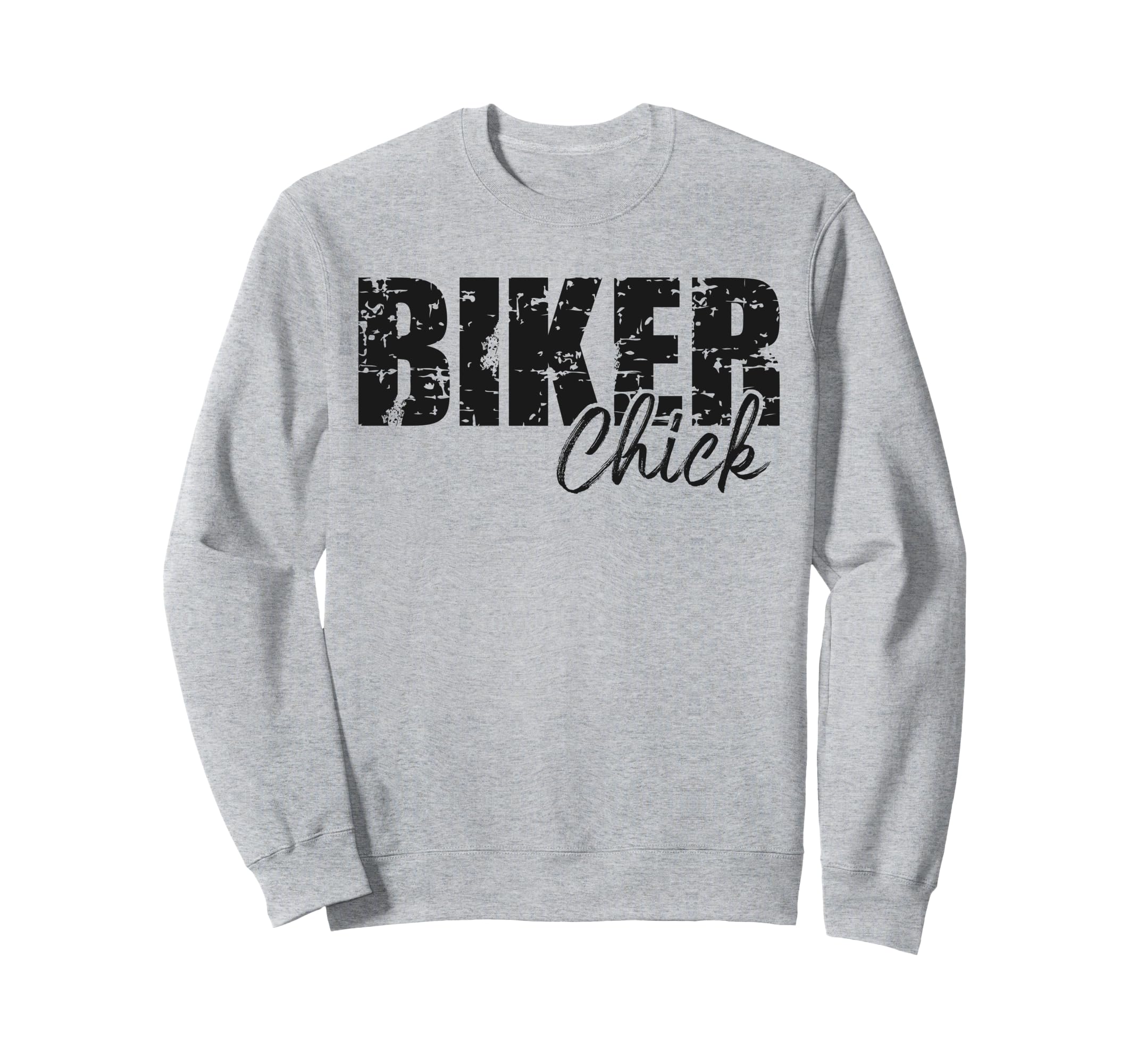 Motorcycle Biker Biker Chick Sweatshirt - Fun Novelty Design Unisex - T-Shirt, Sweatshirt, Hoodie