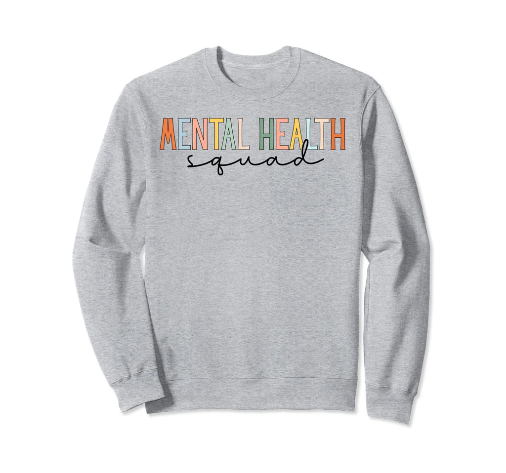 Mental Health Squad Brain Illness Sweatshirt - Streetwear Style Men Women - T-Shirt, Sweatshirt, Hoodie