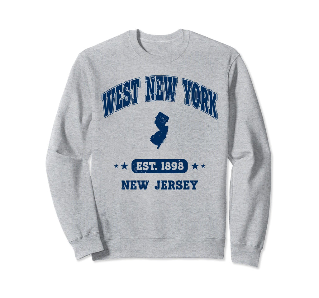 West New York New Jersey Nj Sweatshirt - Unique Graphic for Adults - T-Shirt, Sweatshirt, Hoodie