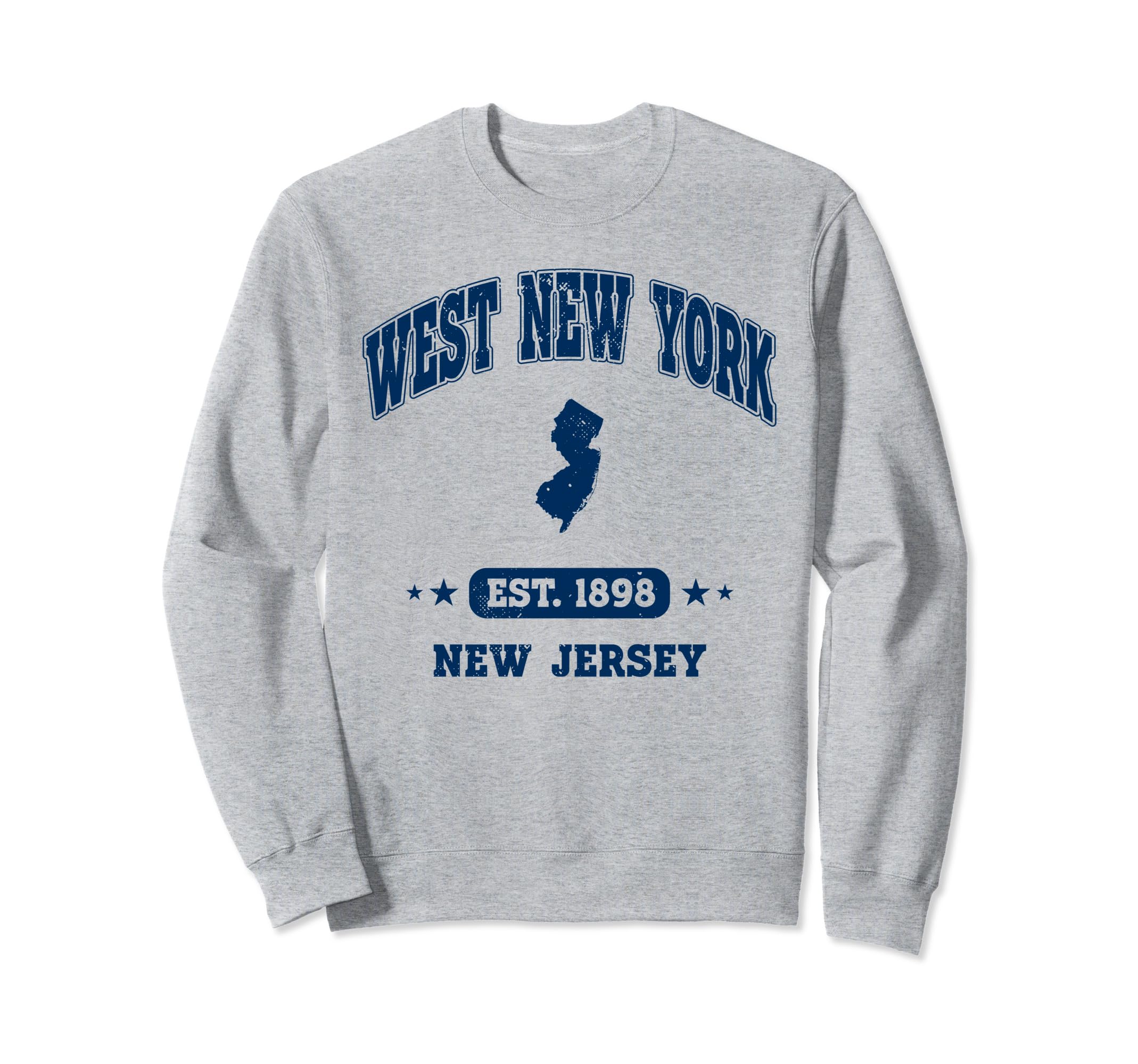 West New York New Jersey Nj Sweatshirt - Unique Graphic for Adults - T-Shirt, Sweatshirt, Hoodie