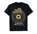 Plural Vinyl Is Vinyl Lp Records T-Shirt - Minimalist Print Unisex - T-Shirt, Sweatshirt, Hoodie