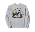 Cowboy Skeletons Drinking Sweatshirt - Casual Everyday Wear for Adults - T-Shirt, Sweatshirt, Hoodie