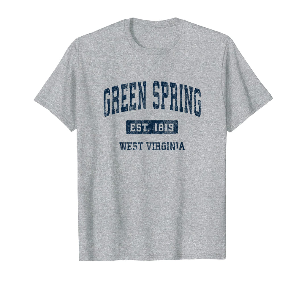 Green Spring West Virginia Wv T-Shirt - Custom Art Print for Adults - T-Shirt, Sweatshirt, Hoodie