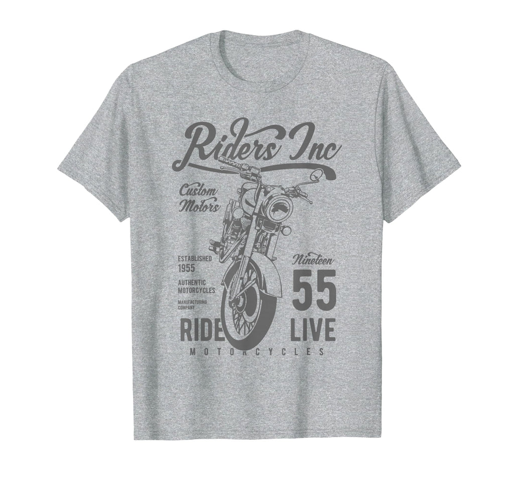 Riders Inc 1955 Motorcycle T-Shirt - Streetwear Style Unisex - T-Shirt, Sweatshirt, Hoodie