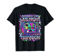 1980S Nostalgia Late Night Television T-Shirt - Fun Novelty Design Unisex - T-Shirt, Sweatshirt, Hoodie