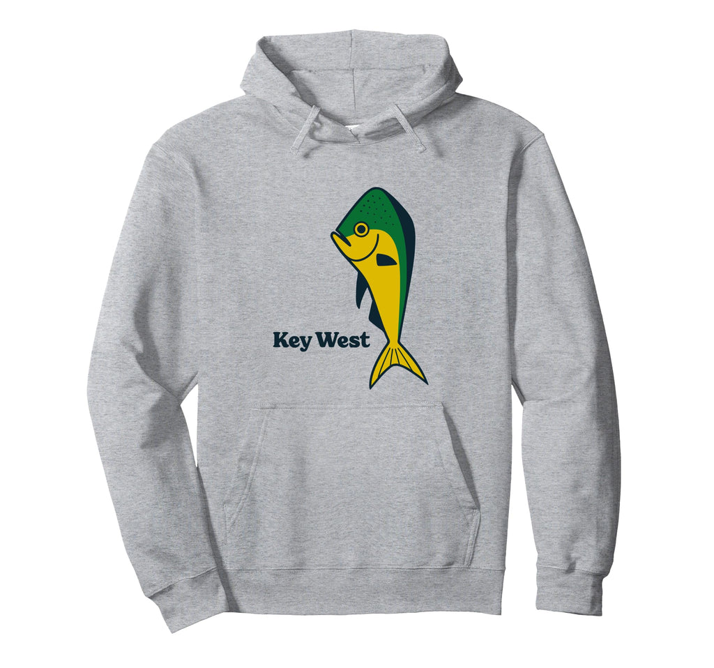 Key West Mahi Mahi Fish Fishing Souvenirs Hoodie - Graphic Print Men Women - T-Shirt, Sweatshirt, Hoodie