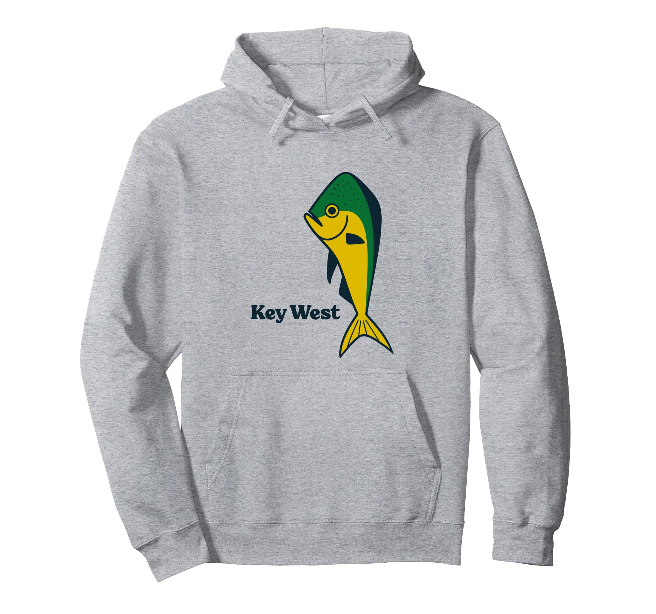 Key West Mahi Mahi Fish Fishing Souvenirs Hoodie - Graphic Print Men Women - T-Shirt, Sweatshirt, Hoodie