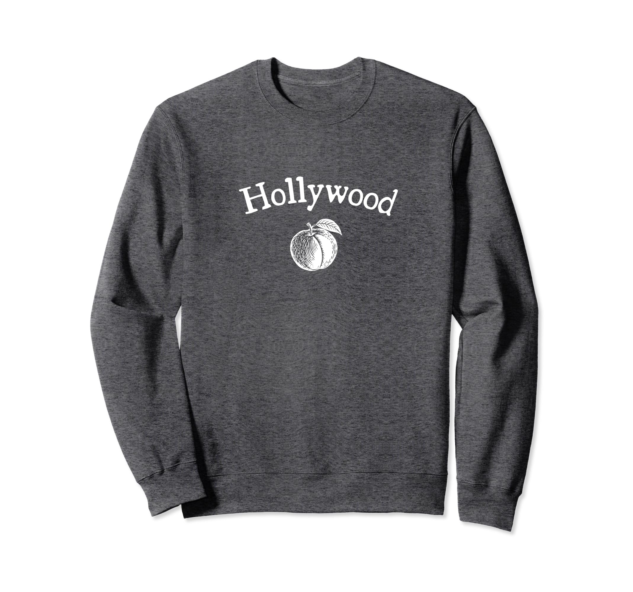 Hollywood Peach Minimal Art Inspired Sweatshirt - Unique Graphic Unisex - T-Shirt, Sweatshirt, Hoodie