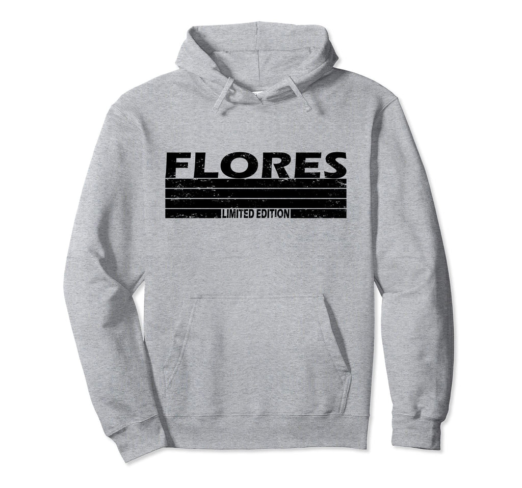 Flores Surname Sunset Hoodie - Fun Novelty Design for Adults - T-Shirt, Sweatshirt, Hoodie