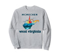 Mcmechen West Virginia Outdoors Sweatshirt - Fun Novelty Design for Adults - T-Shirt, Sweatshirt, Hoodie