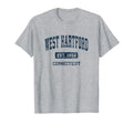 West Hartford Connecticut Ct Athletic T-Shirt - Graphic Print for Adults - T-Shirt, Sweatshirt, Hoodie