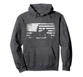 American Flag Motorcycle Motorcycle Hoodie - Novelty Apparel Men Women - T-Shirt, Sweatshirt, Hoodie