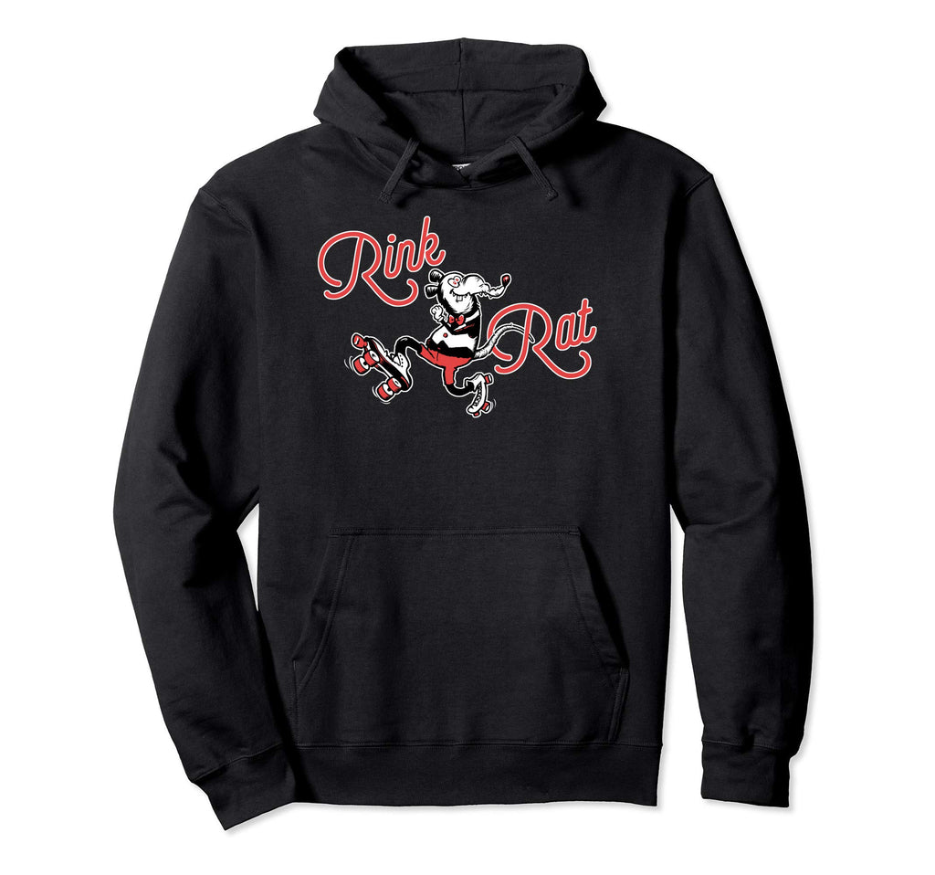 Roller Skating Rink Rat 1970S Cartoon Hoodie - Streetwear Style Unisex - T-Shirt, Sweatshirt, Hoodie