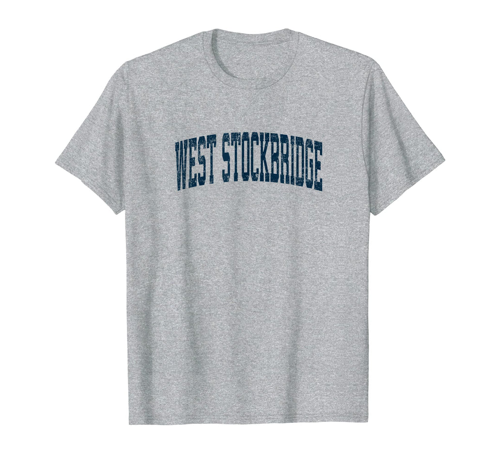 West Stockbridge Massachusetts Ma T-Shirt - Minimalist Print Men Women - T-Shirt, Sweatshirt, Hoodie