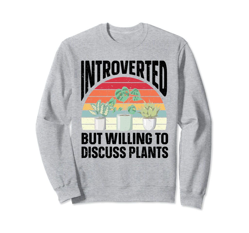 Introverted But Willing To Sweatshirt - Casual Everyday Wear for Adults - T-Shirt, Sweatshirt, Hoodie