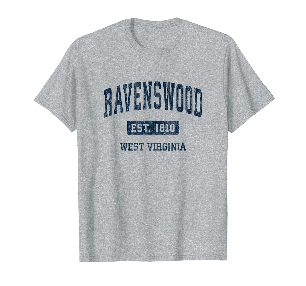 Ravenswood West Virginia Wv Athletic T-Shirt - Fun Novelty Design Unisex - T-Shirt, Sweatshirt, Hoodie