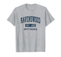 Ravenswood West Virginia Wv Athletic T-Shirt - Fun Novelty Design Unisex - T-Shirt, Sweatshirt, Hoodie