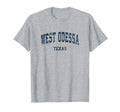 West Odessa Texas Tx Varsity Sports Navy T-Shirt - Graphic Print Men Women - T-Shirt, Sweatshirt, Hoodie