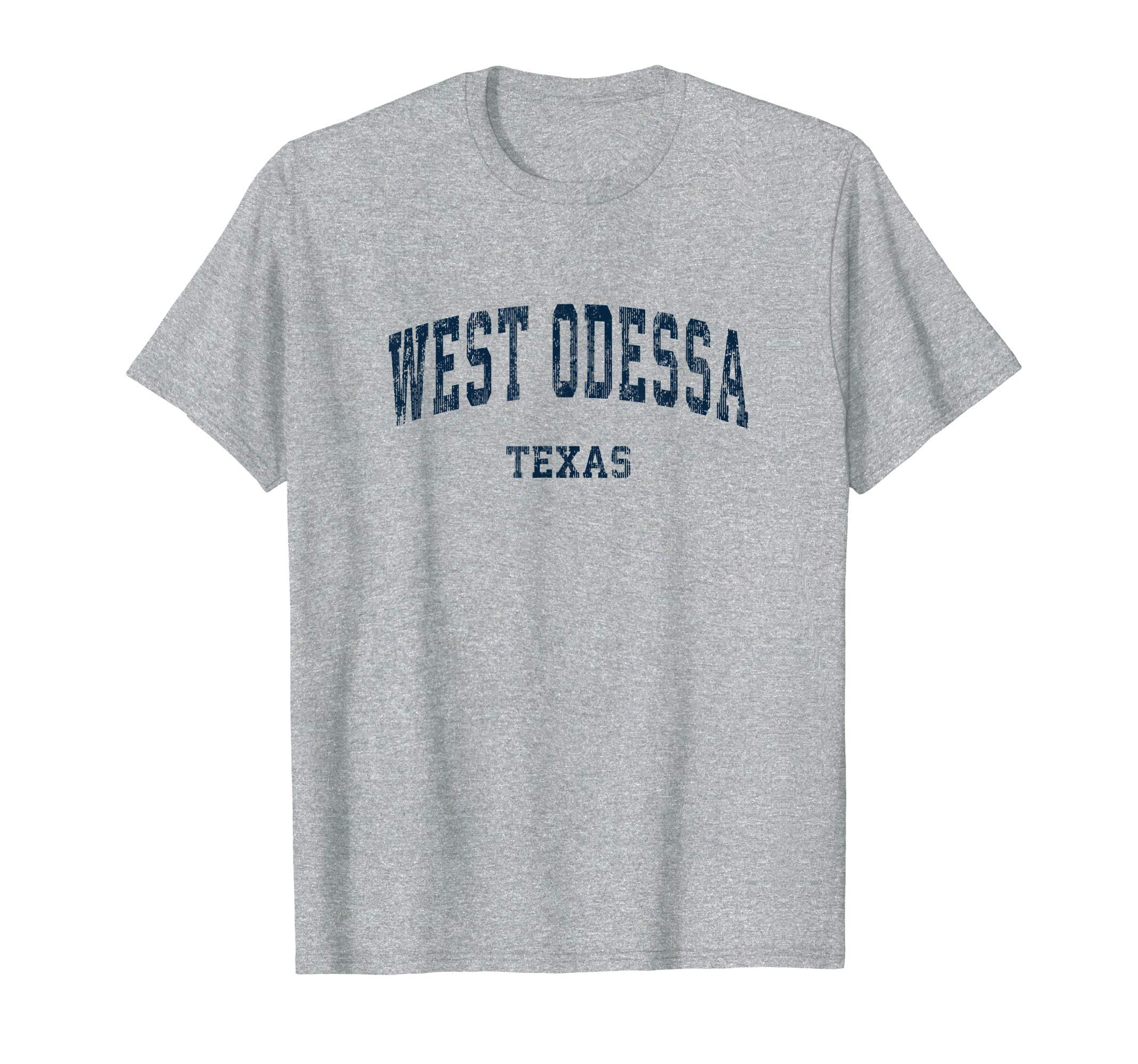 West Odessa Texas Tx Varsity Sports Navy T-Shirt - Graphic Print Men Women - T-Shirt, Sweatshirt, Hoodie