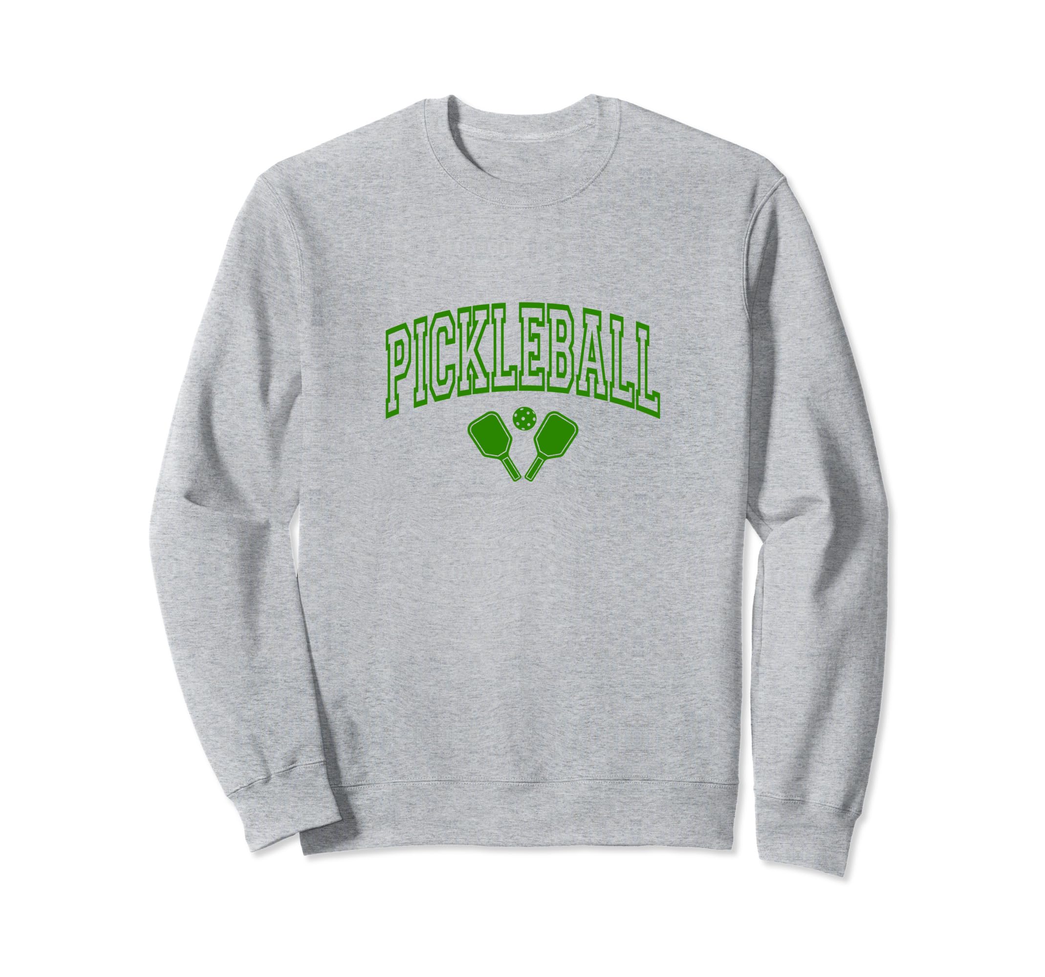 Pickleball Typography Set Sweatshirt - Custom Art Print Men Women - T-Shirt, Sweatshirt, Hoodie