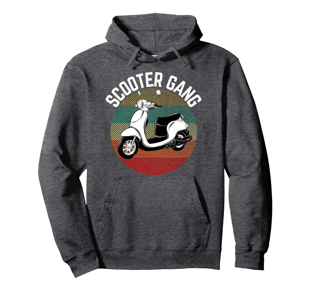 Scooter Gang Moped Motorcycle Gear 2 Hoodie - Novelty Apparel for Adults - T-Shirt, Sweatshirt, Hoodie