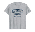 West Crossett Arkansas Ar Athletic T-Shirt - Trendy Graphic for Adults - T-Shirt, Sweatshirt, Hoodie