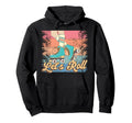 Roller Skating Skate 1970S Lets Roll Hoodie - Aesthetic Graphic for Adults - T-Shirt, Sweatshirt, Hoodie