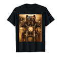 Cane Corso Dog Biker Riding T-Shirt - Casual Everyday Wear for Adults - T-Shirt, Sweatshirt, Hoodie