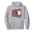 Funny Cowboy Ghost Country Western Hoodie - Fun Novelty Design Men Women - T-Shirt, Sweatshirt, Hoodie