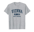 Vienna West Virginia Wv Athletic T-Shirt - Aesthetic Graphic for Adults - T-Shirt, Sweatshirt, Hoodie