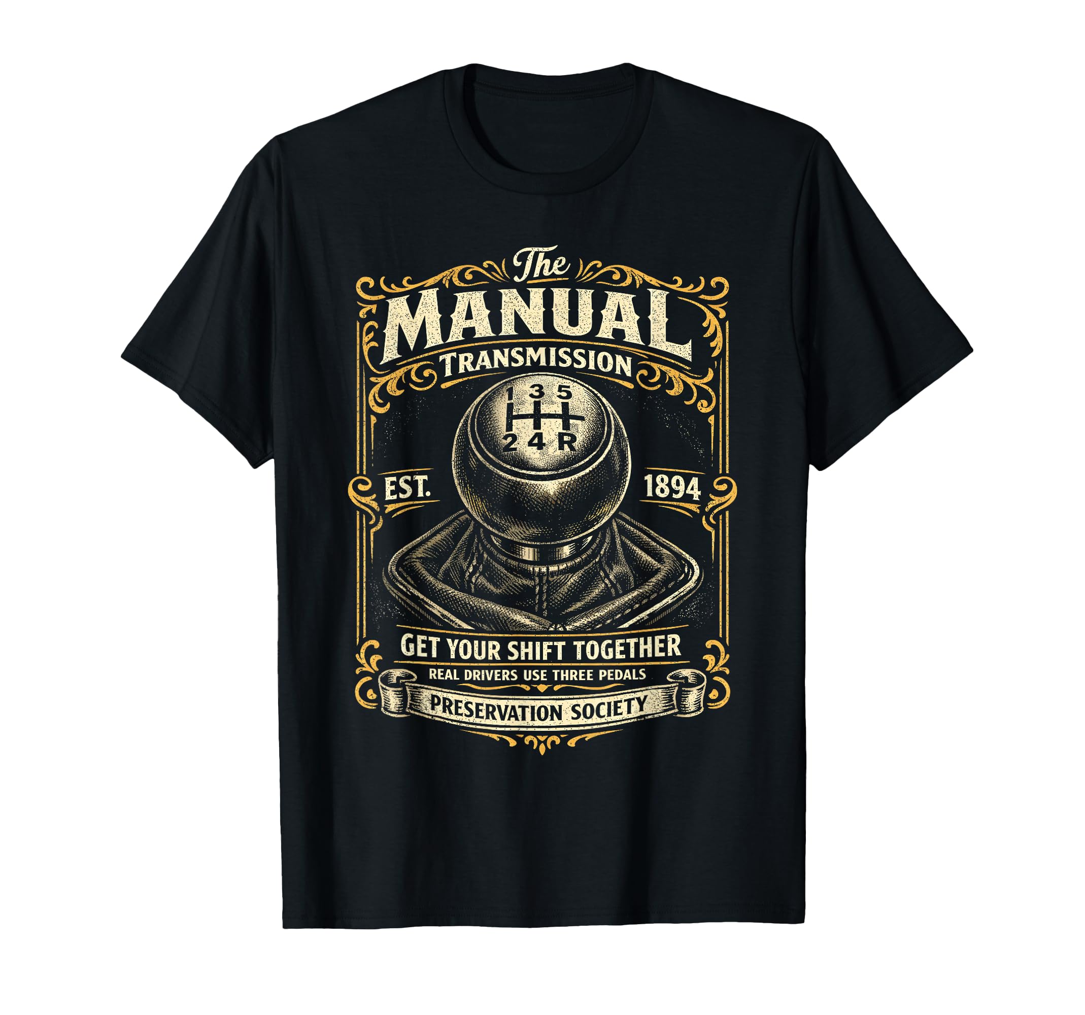 Manual Transmission Preservation T-Shirt - Aesthetic Graphic Unisex - T-Shirt, Sweatshirt, Hoodie