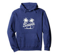 Suva Fiji 70S Palm Trees Hoodie - Unique Graphic Unisex - T-Shirt, Sweatshirt, Hoodie