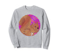 Synthwave Forest Animal Vaporwave Sweatshirt - Minimalist Print Men Women - T-Shirt, Sweatshirt, Hoodie