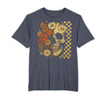Floral Skull Grunge Aesthetic T-Shirt - Unique Graphic for Adults - T-Shirt, Sweatshirt, Hoodie