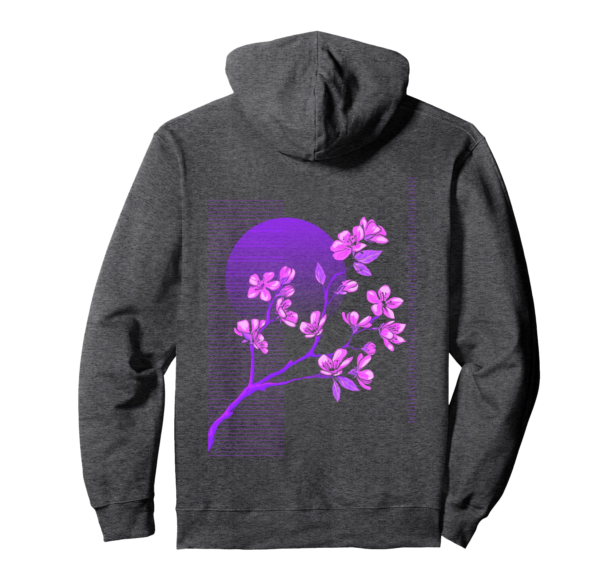 Japanese Sakura Cherry Blossoms Hoodie - Casual Everyday Wear for Adults - T-Shirt, Sweatshirt, Hoodie