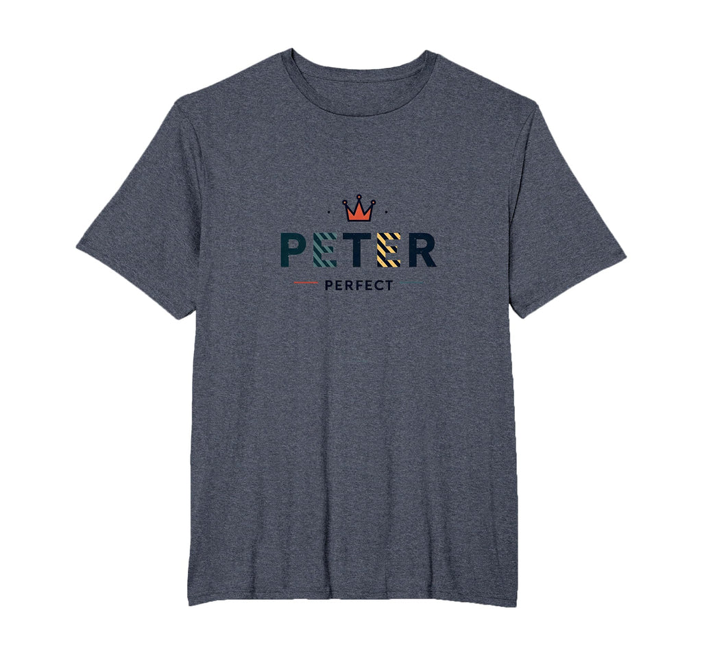 Peter Peter Royal Crown Typography T-Shirt - Fun Novelty Design Men Women - T-Shirt, Sweatshirt, Hoodie