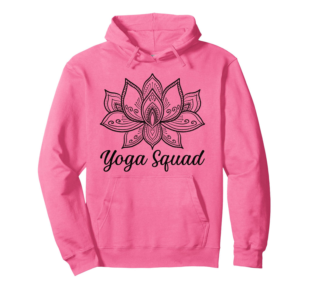 Yoga Squad Spiritual Meditation Hoodie - Fun Novelty Design Men Women - T-Shirt, Sweatshirt, Hoodie
