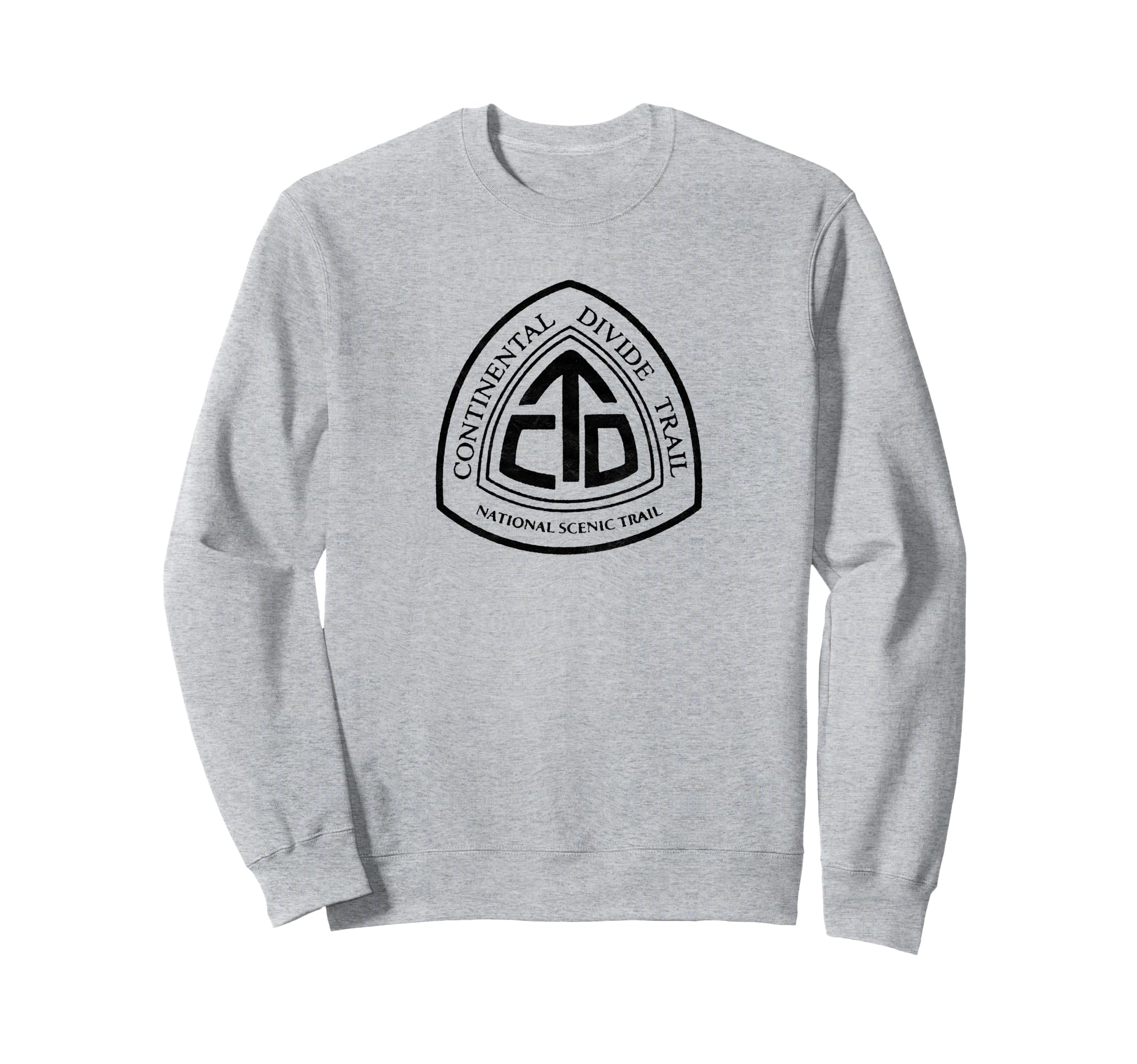 Continental Divide Trail Marker Logo Sweatshirt - Minimalist Print Unisex - T-Shirt, Sweatshirt, Hoodie