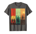 Distressed Western Cowboy Riding T-Shirt - Fun Novelty Design Men Women - T-Shirt, Sweatshirt, Hoodie