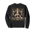 Vasudhara Vajrayana Buddhism Goddess Sweatshirt - Minimalist Print Unisex - T-Shirt, Sweatshirt, Hoodie