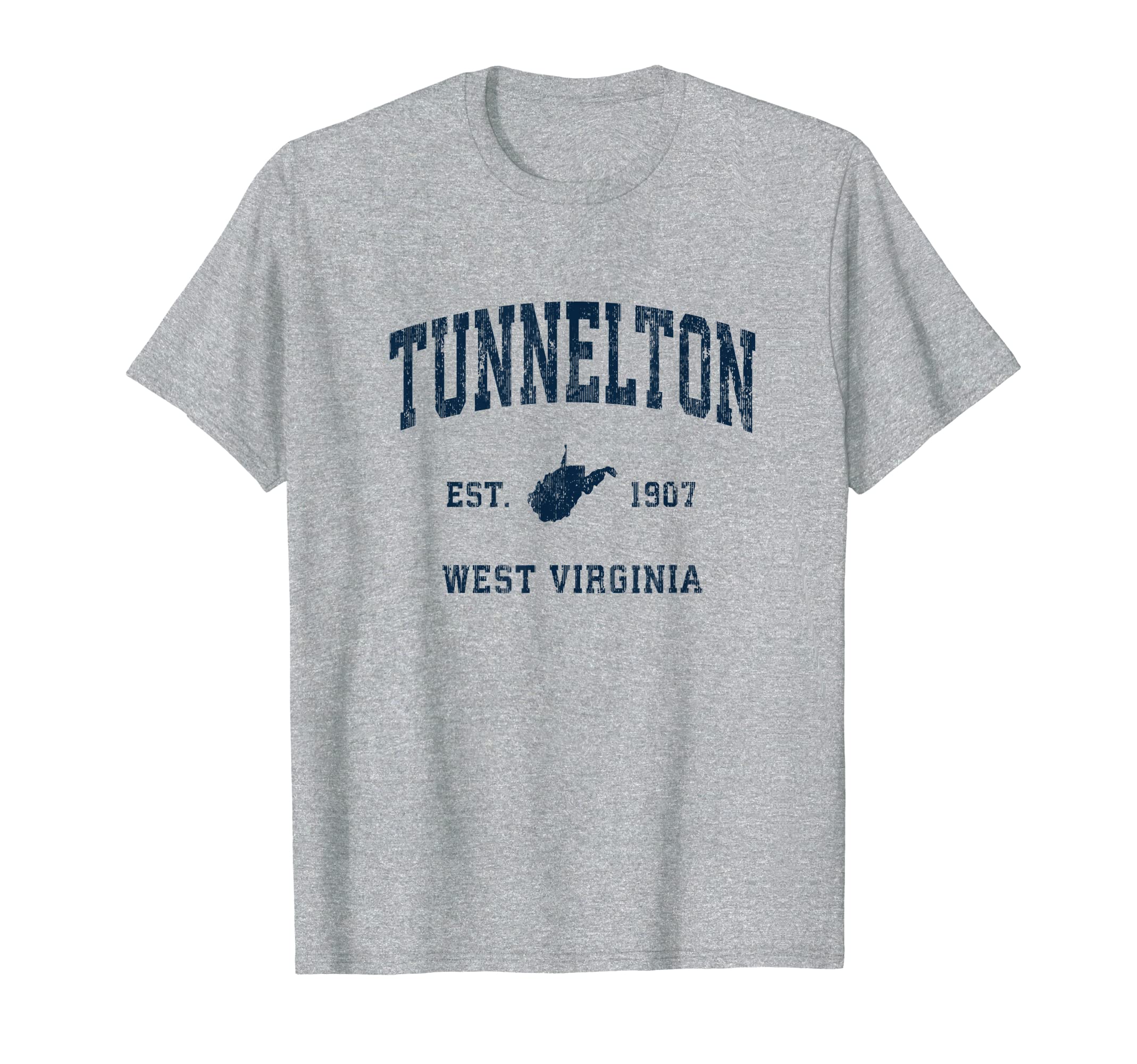 Tunnelton West Virginia Wv Athletic Navy T-Shirt - Streetwear Style Unisex - T-Shirt, Sweatshirt, Hoodie