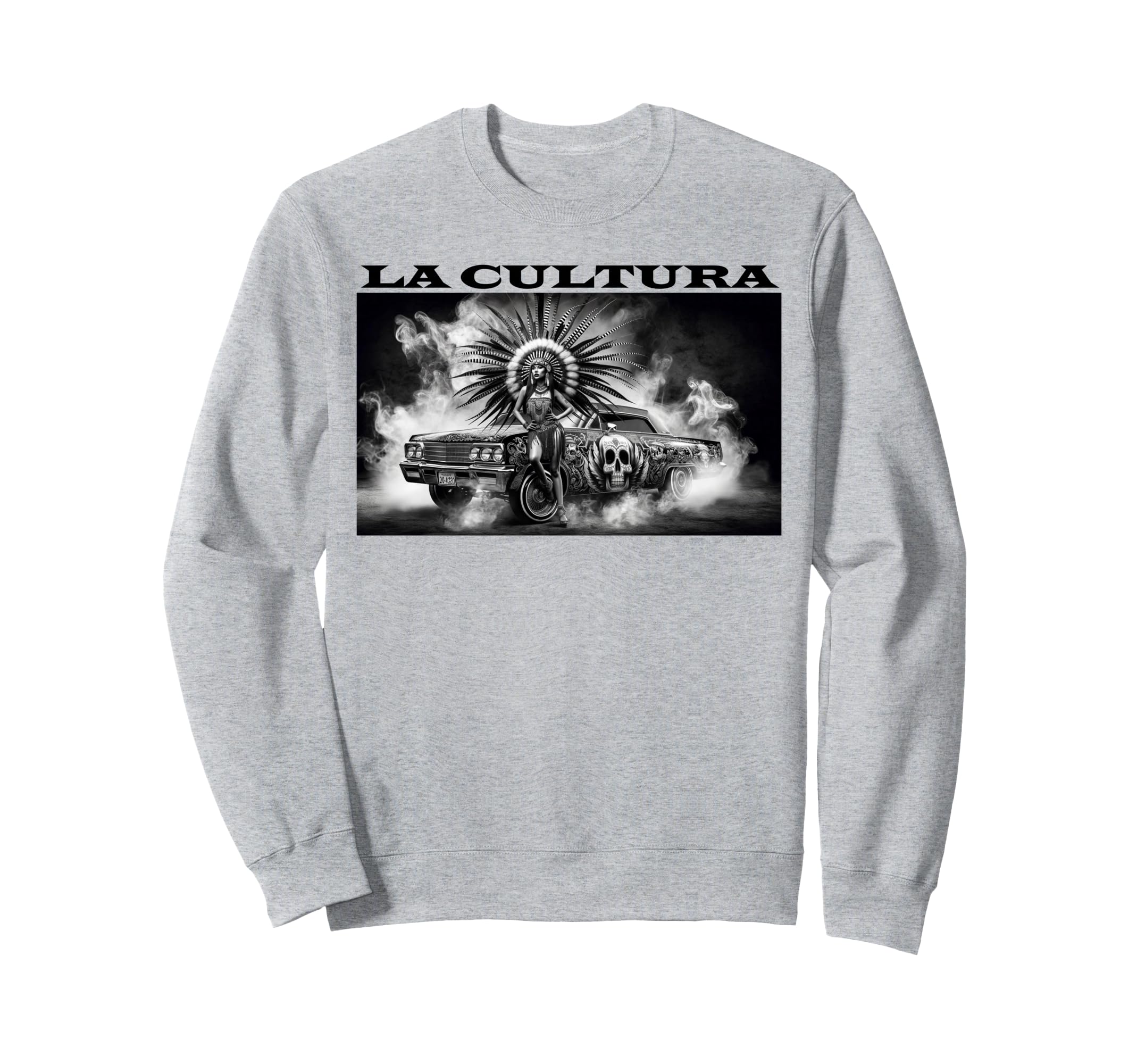 Chicano Mexican Culture Sweatshirt - Fun Novelty Design Men Women - T-Shirt, Sweatshirt, Hoodie
