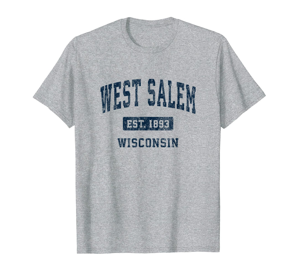 West Salem Wisconsin Wi Athletic Sports T-Shirt - Streetwear Style Unisex - T-Shirt, Sweatshirt, Hoodie