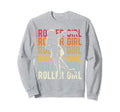 Roller Roller Skating Skating Sweatshirt - Trendy Graphic Men Women - T-Shirt, Sweatshirt, Hoodie