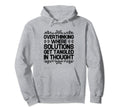 Overthinking Overthinker Funny Sarcasm Hoodie - Novelty Apparel for Adults - T-Shirt, Sweatshirt, Hoodie