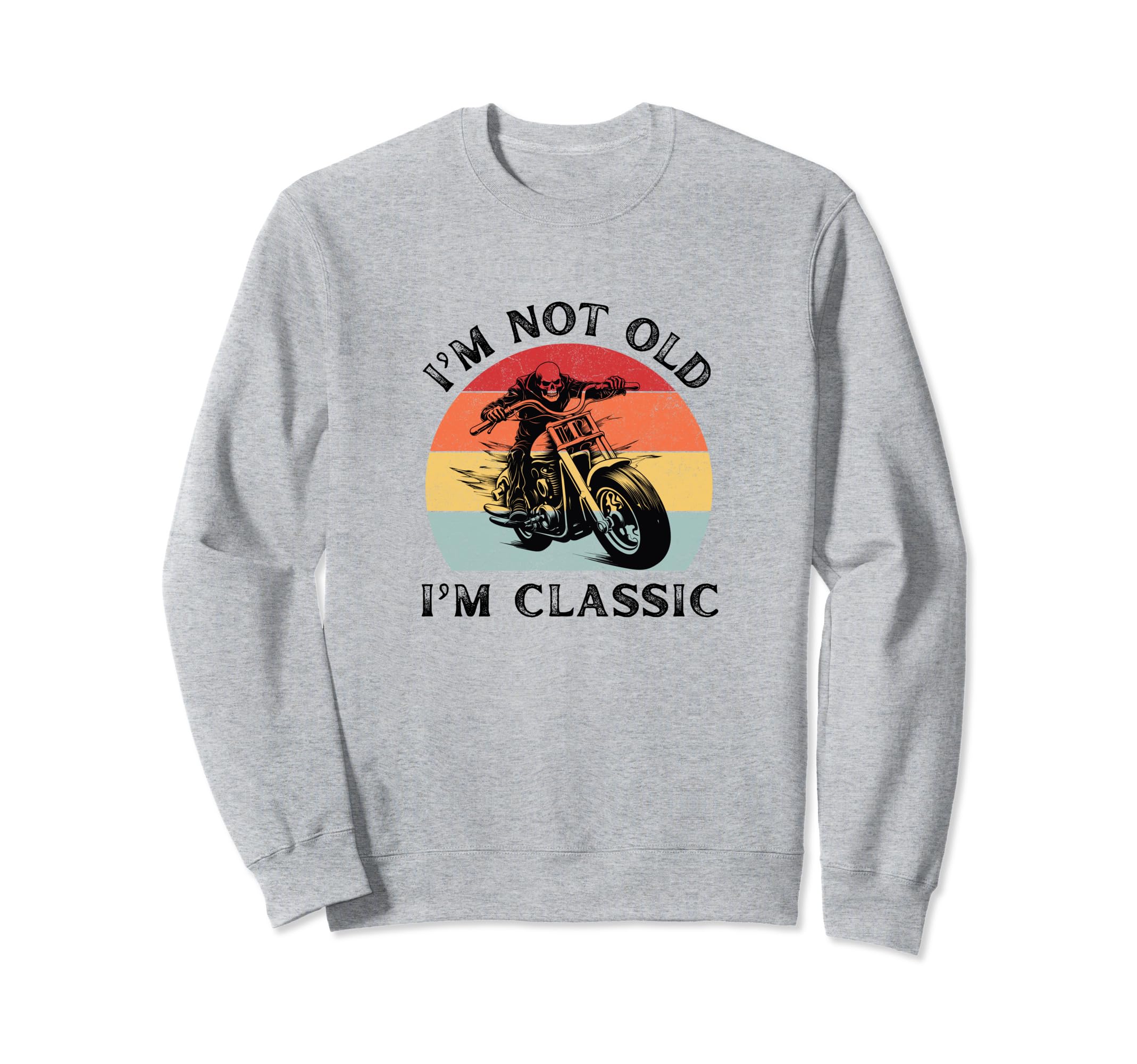 Motorcycle Motorcyclists Motobike Sweatshirt - Aesthetic Graphic Men Women - T-Shirt, Sweatshirt, Hoodie